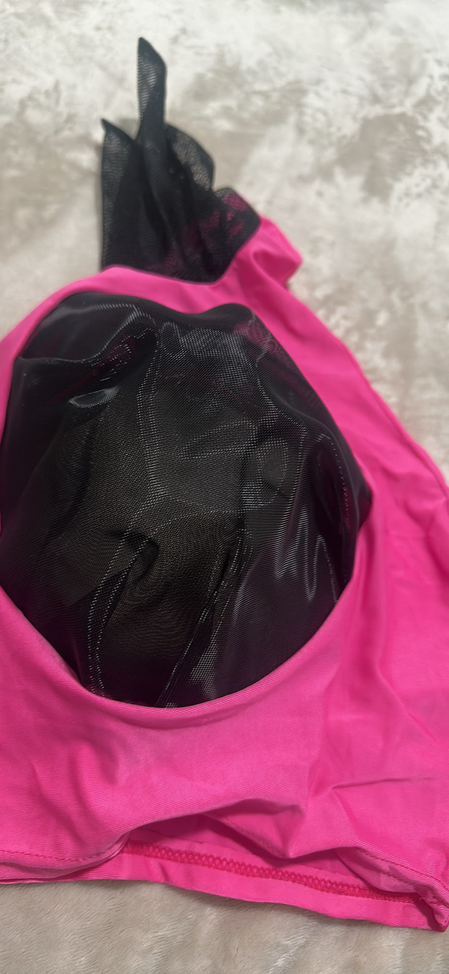 Lycra Fly Mask with Covered Ears – Medium Size